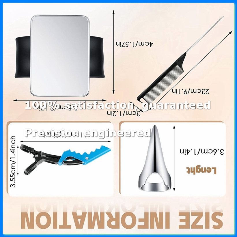 Hair Clips - 8 PCS Parting Ring Hair Selecting