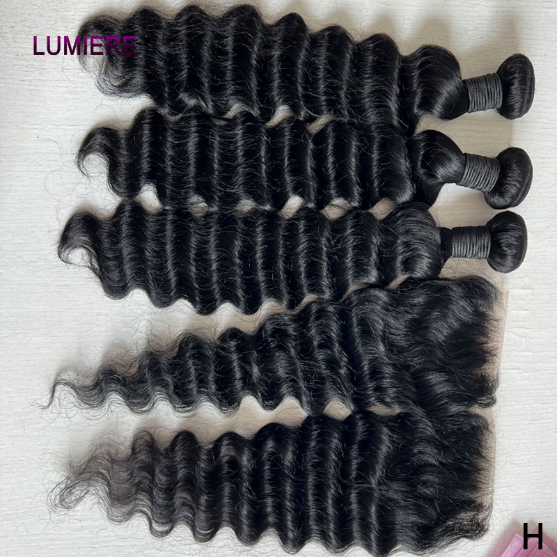 Top Quality Loose Deep Wave Bu - Deep Wave 3 Bundles With Closure review and price