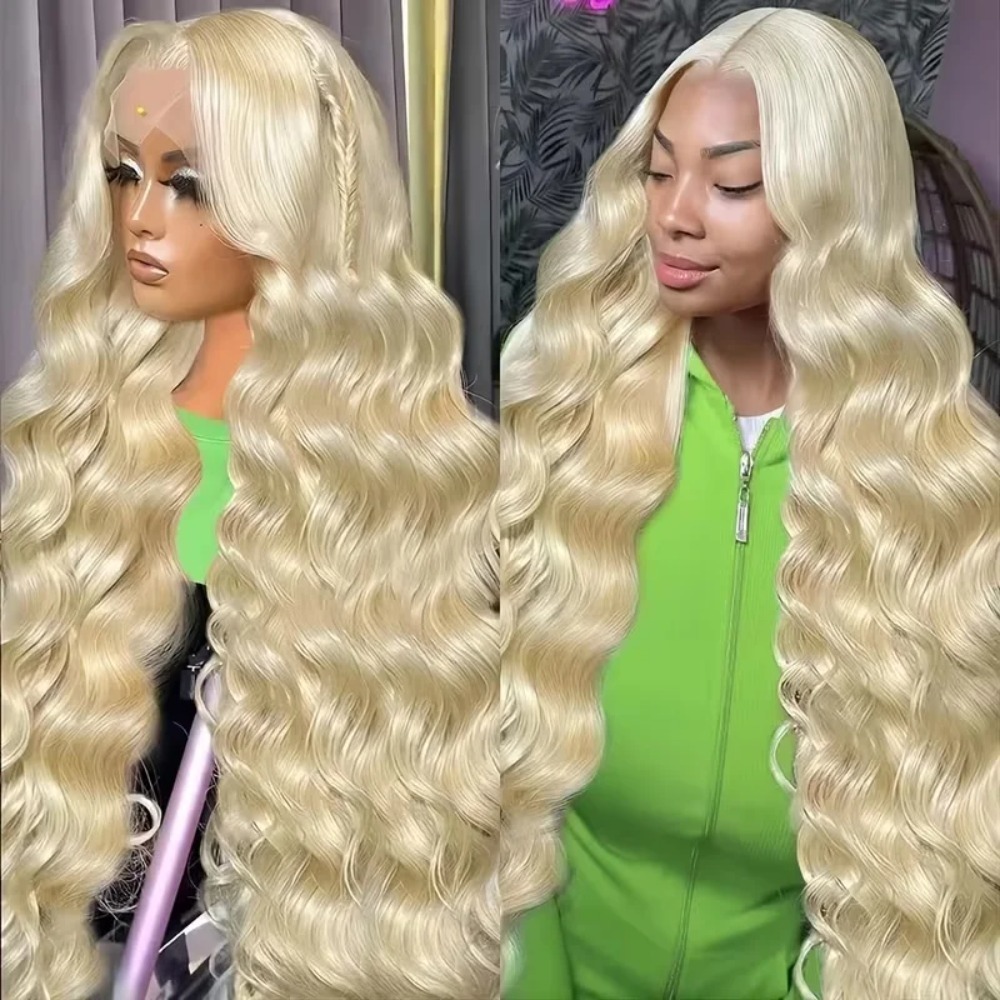 26 30 Inch 613 Blonde Wigs Bod - 613 Blonde Body Wave Lace Front Wig review and price