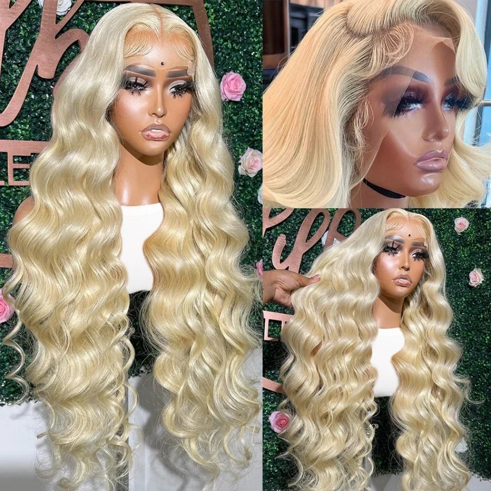 26 30 Inch 613 Blonde Wigs Bod - 613 Blonde Body Wave Lace Front Wig review and price