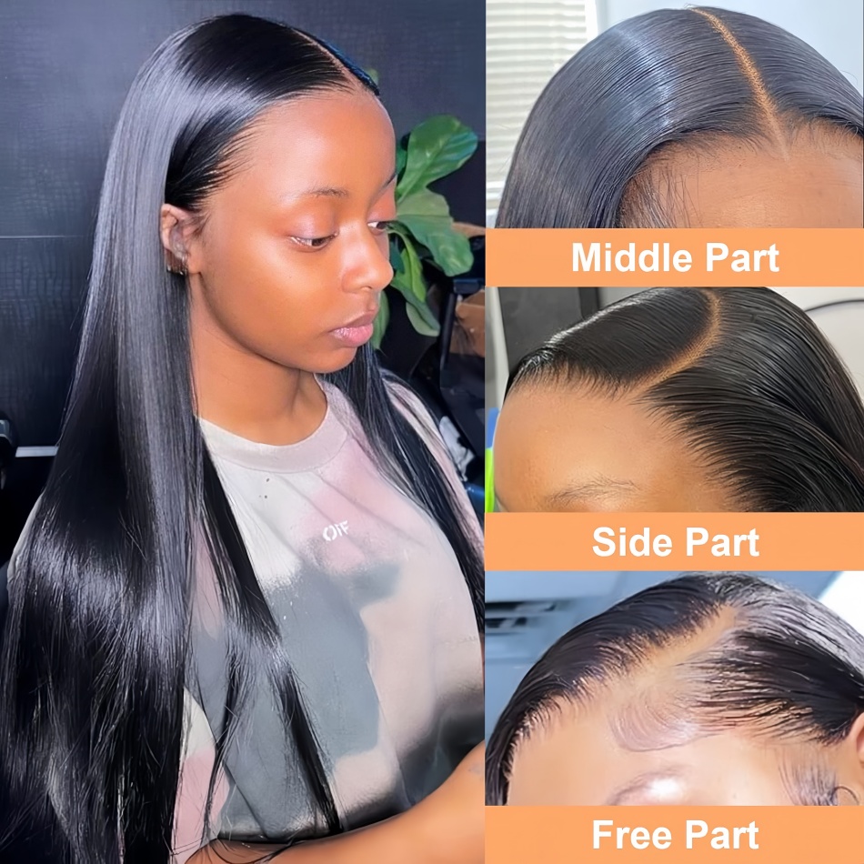 Straight Human Hair Wigs 4x4 5 - Hd Lace Frontal Wig Human Hair Pre Plucked review and price