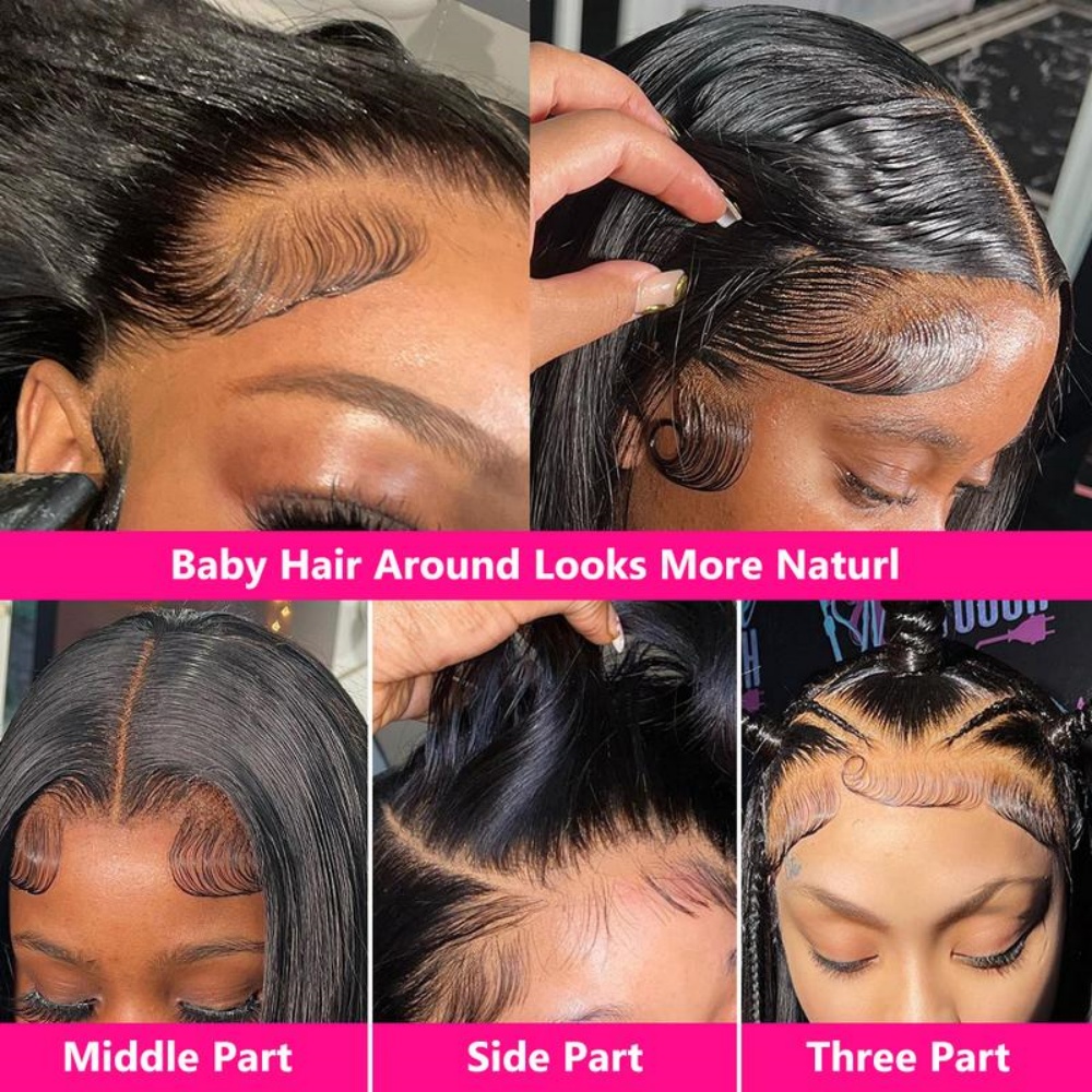 200% Density Body Wave Lace Fr - Hd Lace Frontal Wig Human Hair Pre Plucked review and price