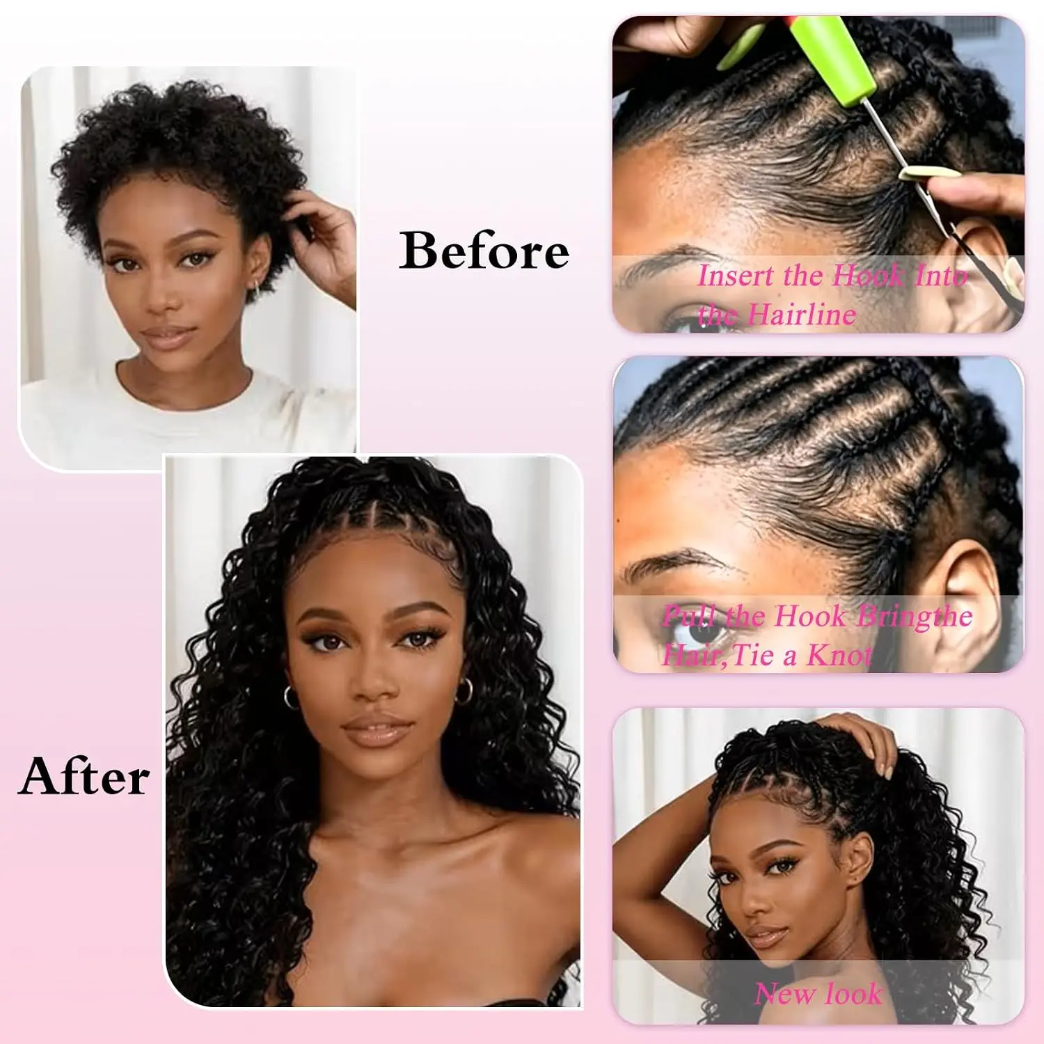 Natural Black Deep Wave Feathe - Hair Bundles review and price