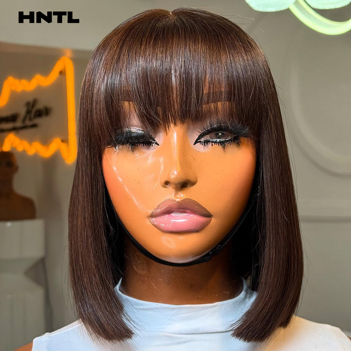 Wear & Go Glueless Wig Human H - Pre Parted 13X4 Lace Front Bob Wig review and price