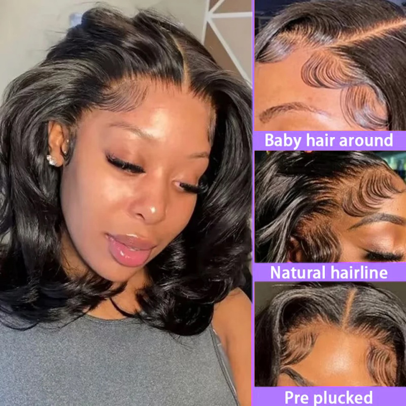 200% Body Wave HD Lace Frontal - Glueless Wear And Go Human Hair Wig review and price