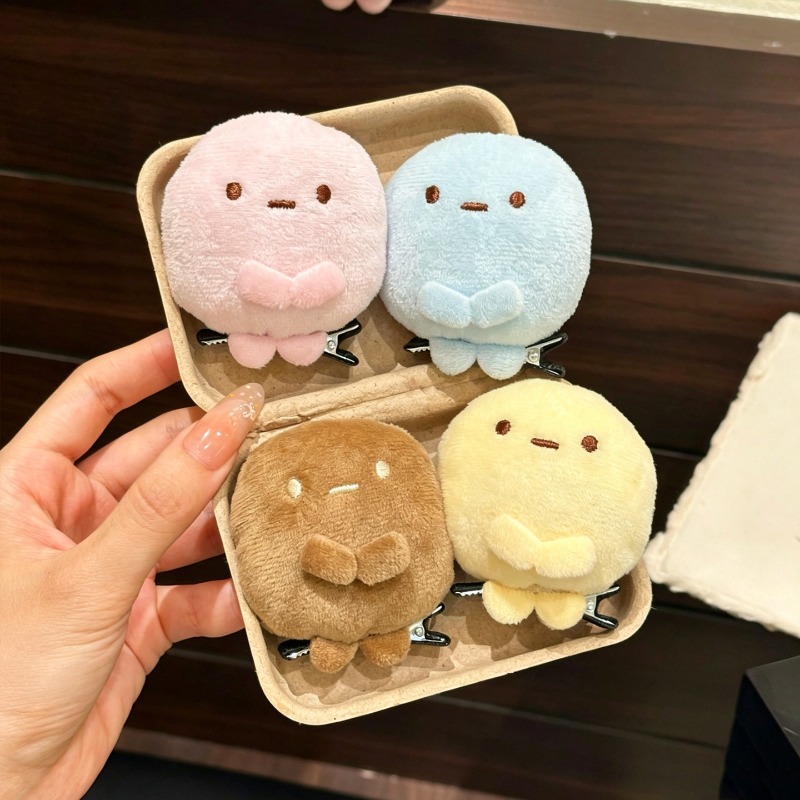 4pcs Cute Sumikko Gurashi Plus - Hair Clips review and price