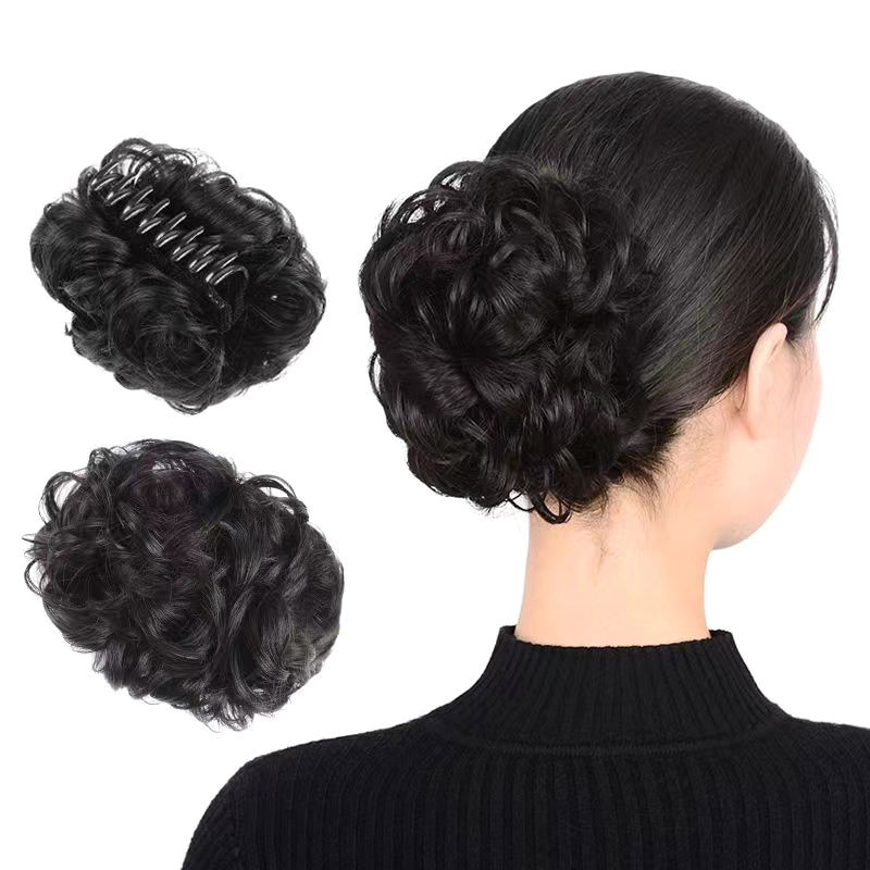 New Synthetic Chignon Messy Bu - Claw Clip Messy Bun Hair Piece review and price