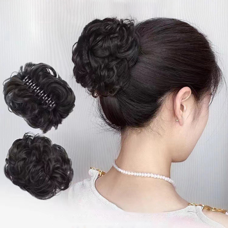 New Synthetic Chignon Messy Bu - Claw Clip Messy Bun Hair Piece review and price