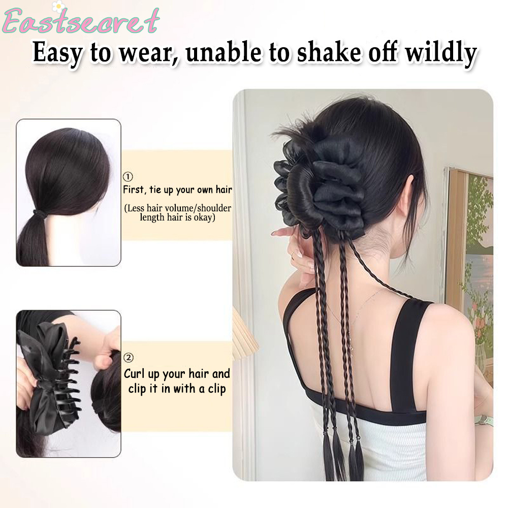 Black Bow Half-tie Hair Claw C - Claw Clip Messy Bun Hair Piece review and price