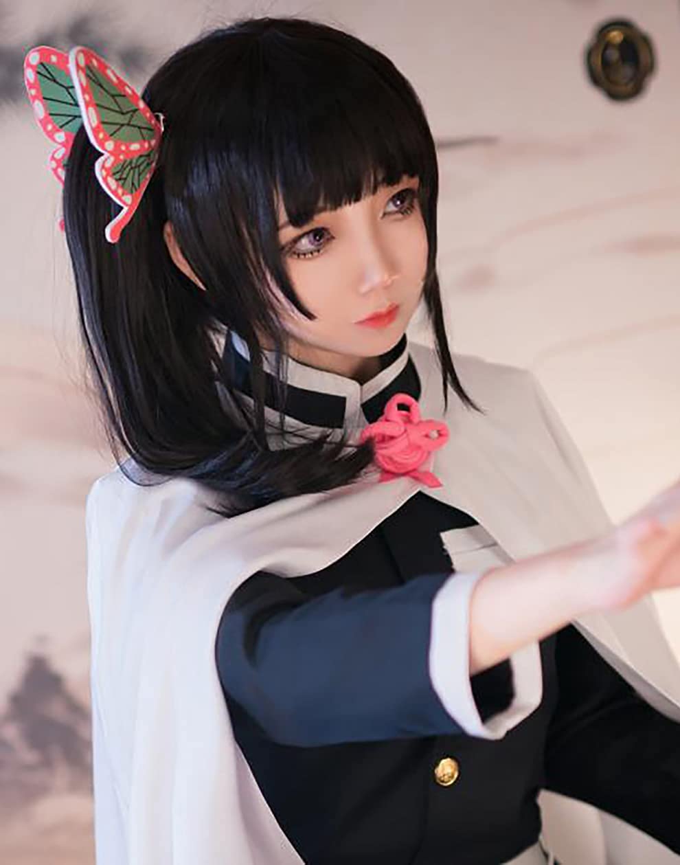 Anime Kimetsu No Yaiba Tsuyuri - Synthetic Braided Wigs For Black Women review and price