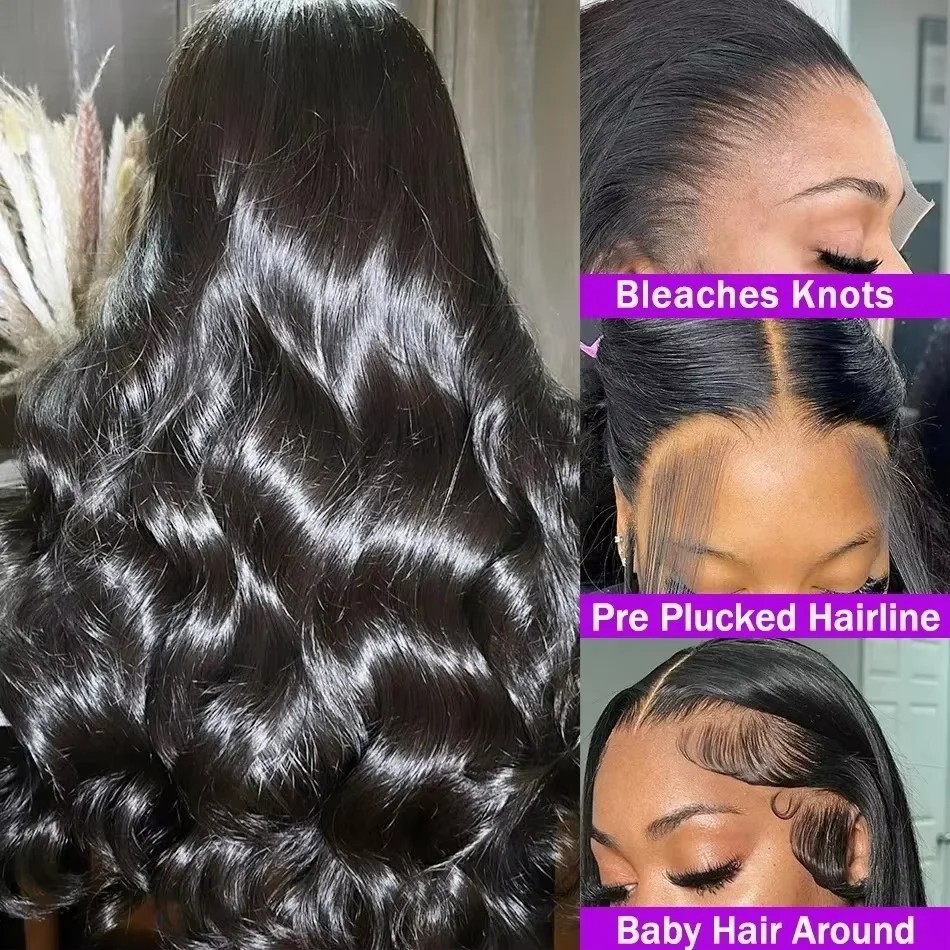 40 Inch Body Wave Human Hair W - Hd Lace Frontal Wig Human Hair Pre Plucked review and price