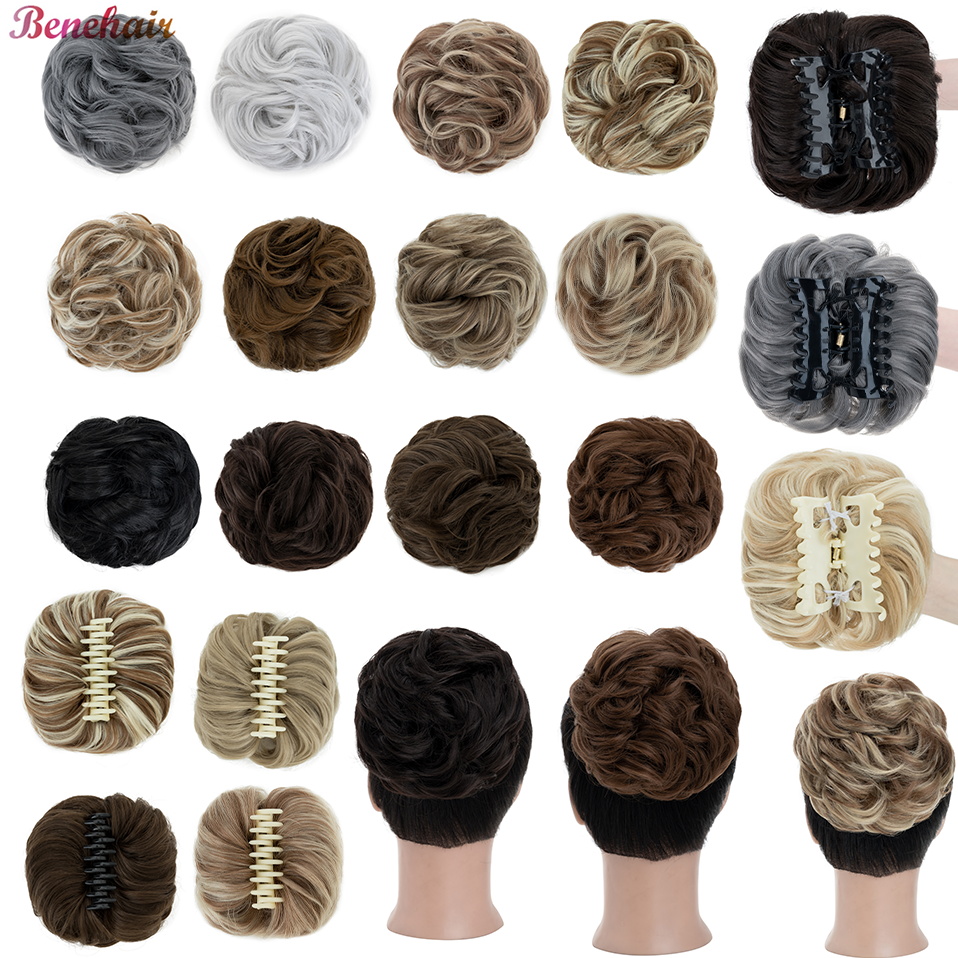 Benehair Messy Hair Bun Synthe - Claw Clip Messy Bun Hair Piece review and price