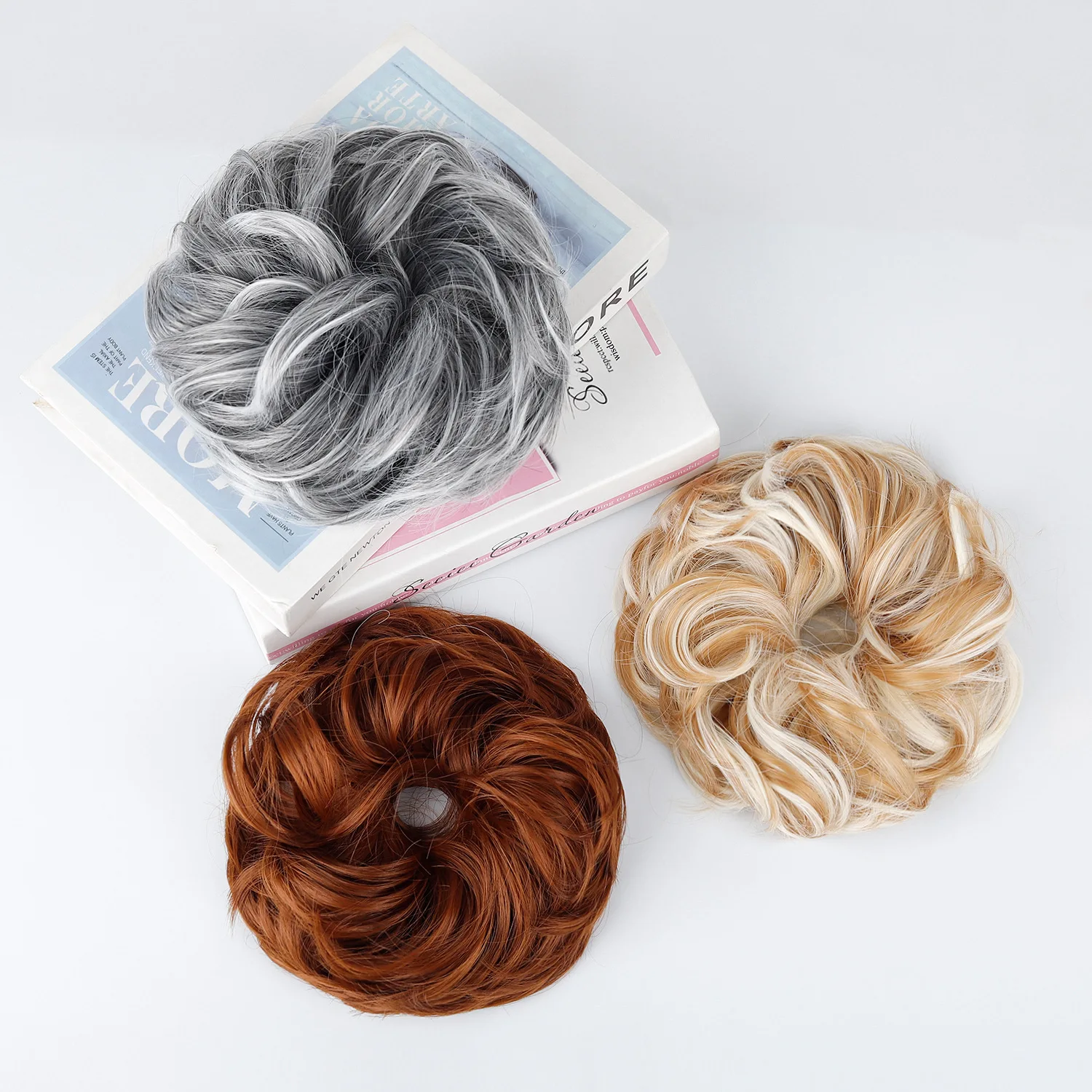 Elegant Curly Wave Messy Bun H - Claw Clip Messy Bun Hair Piece review and price