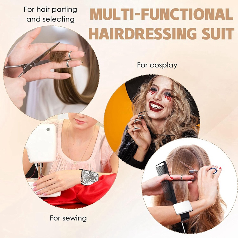 8 PCS Parting Ring Hair Select - Hair Clips review and price