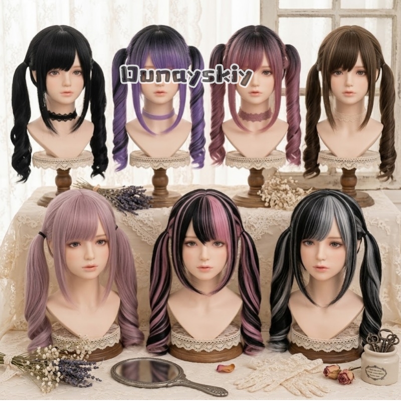 Cosplay Jirai Kei  Halloween P - Synthetic Braided Wigs For Black Women review and price